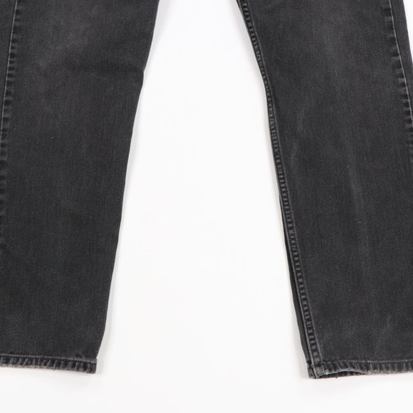 Vintage Levis Regular Fit Straight Leg Jeans Black